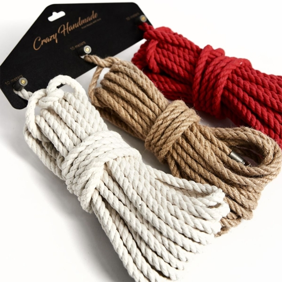 Набор веревок для шибари Crazy Handmade