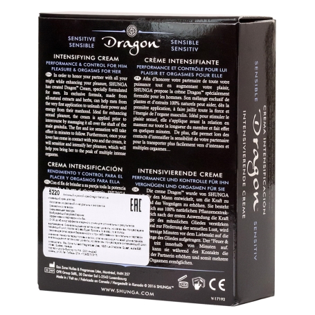 Мужской крем Shunga Dragon Sensitive