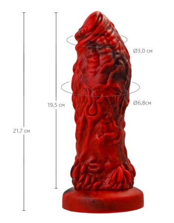 Большой вибратор-фаллос Monster Docus