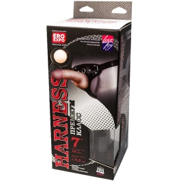 Страпон Harness 7&quot; Long - 3 насадки